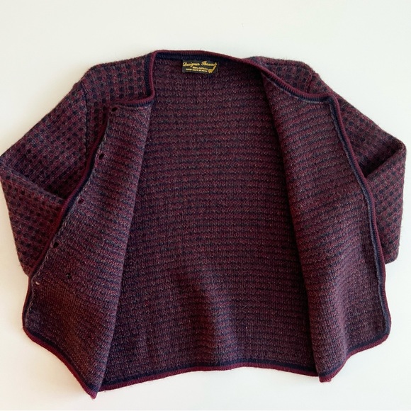 Genuine 100% Alpaca soft knit cardigan - Picture 5 of 11